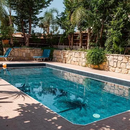Villa Myria, 3Bd, Private Pool, Garden, Bbq, Near The Beach In Kisonerga Paphos Exterior photo