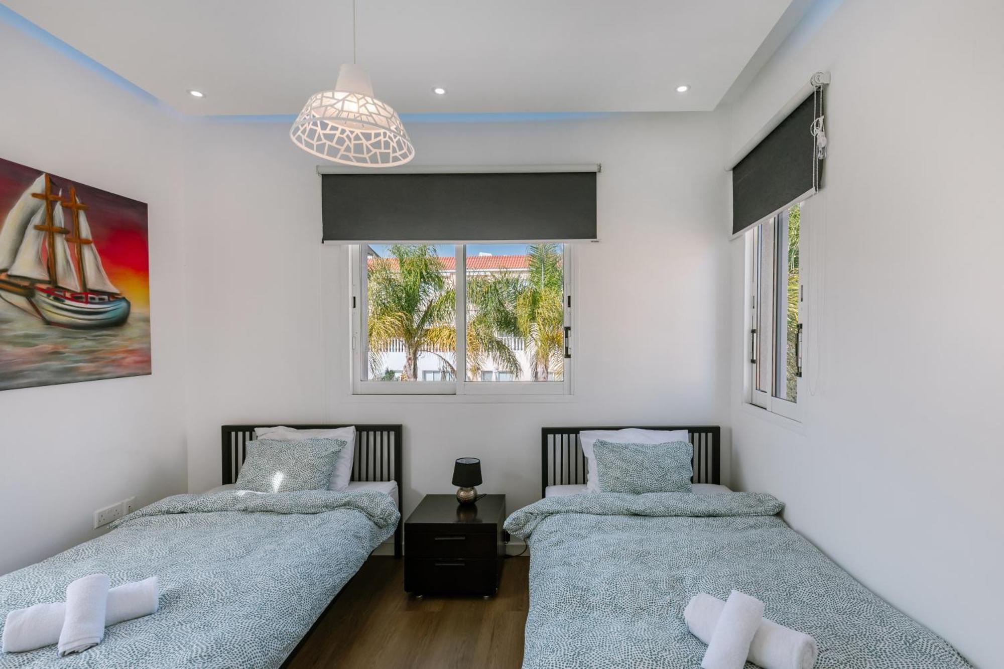 Villa Myria, 3Bd, Private Pool, Garden, Bbq, Near The Beach In Kisonerga