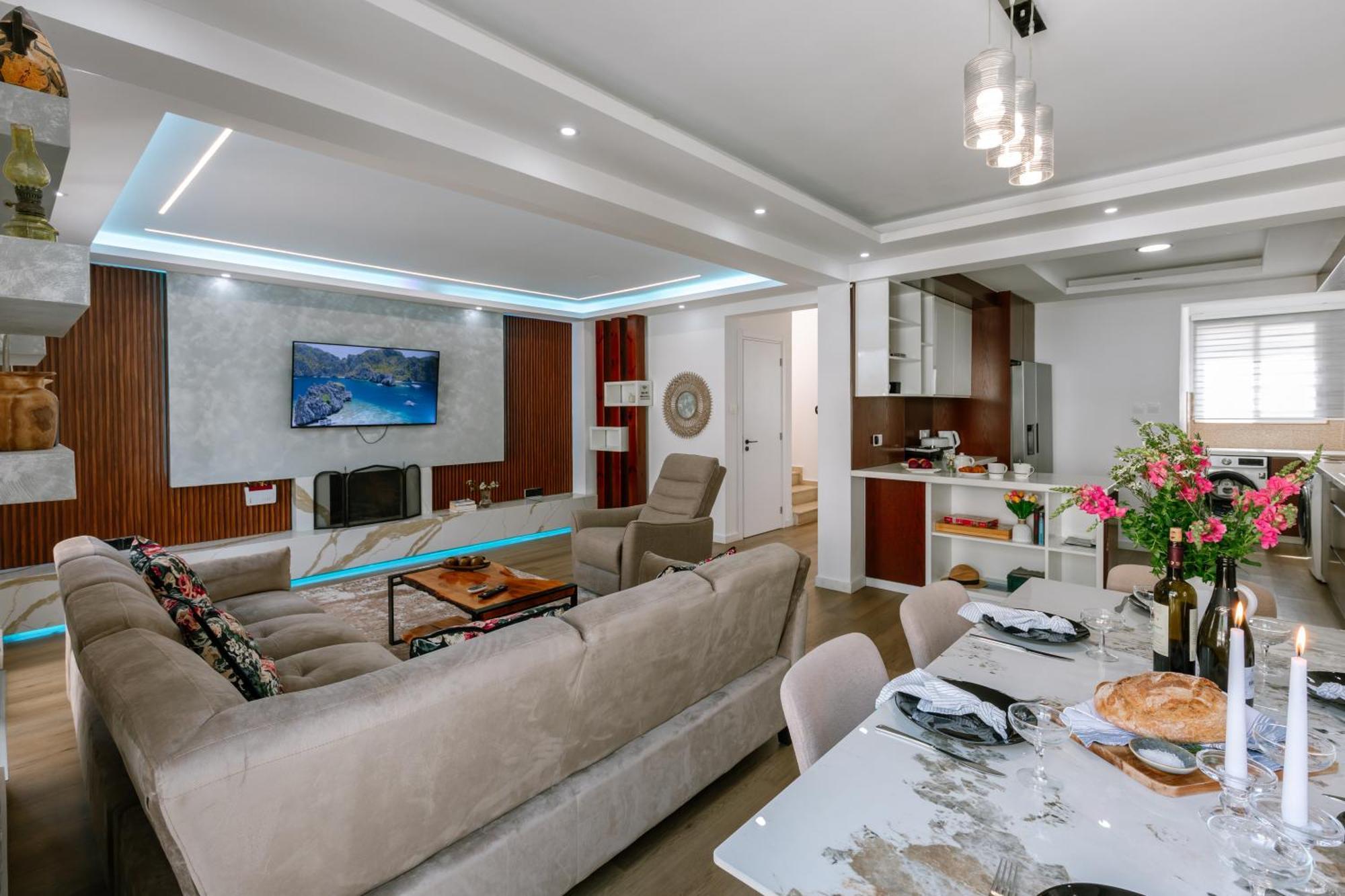 Villa Myria, 3Bd, Private Pool, Garden, Bbq, Near The Beach In Kisonerga Villa *